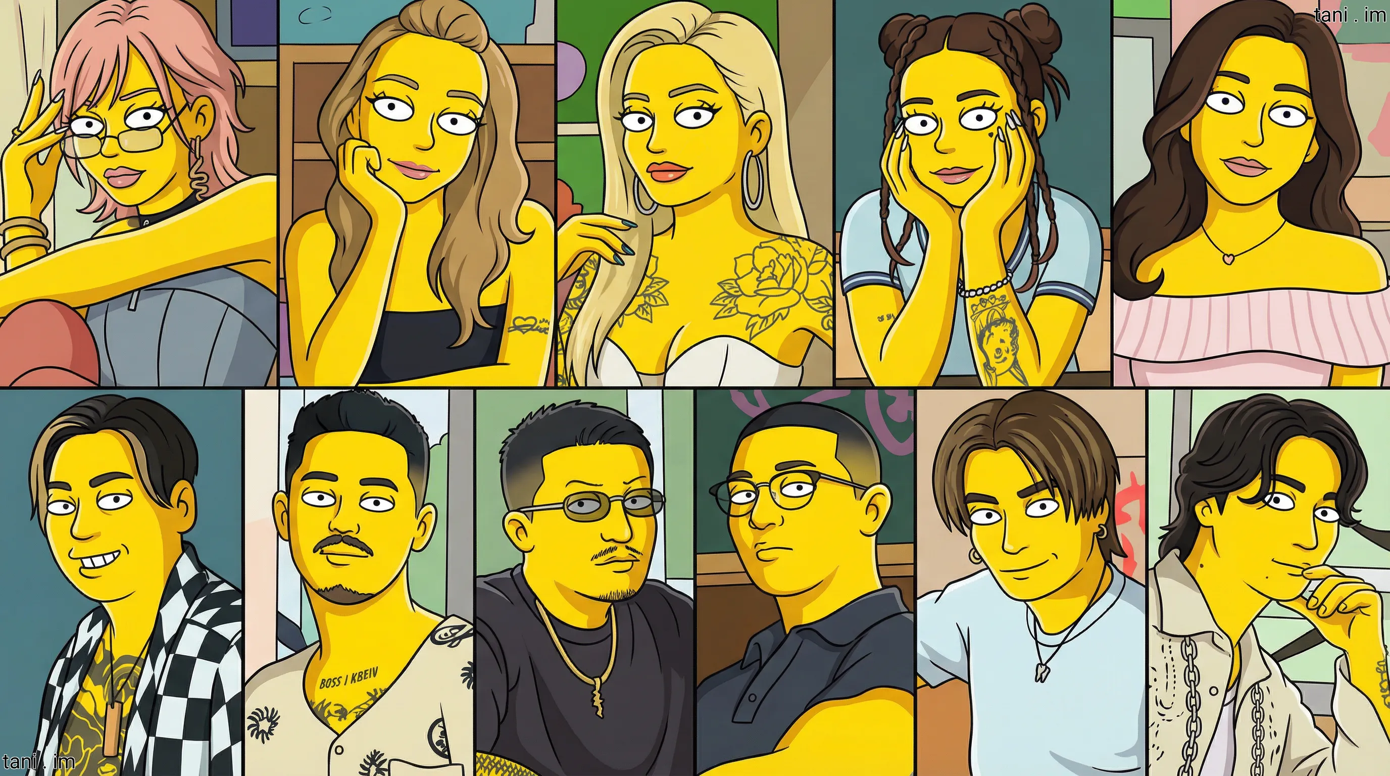 Image tagged Netflix, The Simpson, Badly In Love
