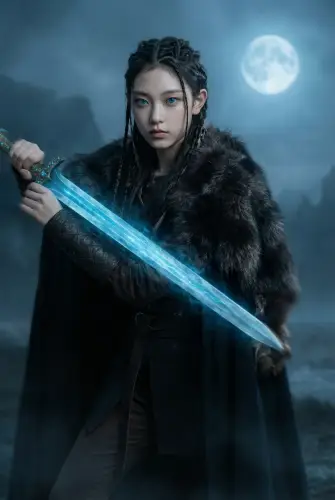 Image tagged Armor, Cloak, Sword, Viking, Weapon, Pants