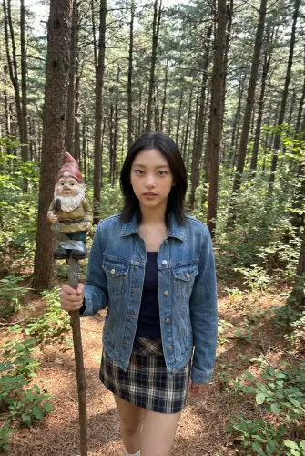 Image tagged Gnomestick, Jacket, Skirt, Turbo Kid, Weapon