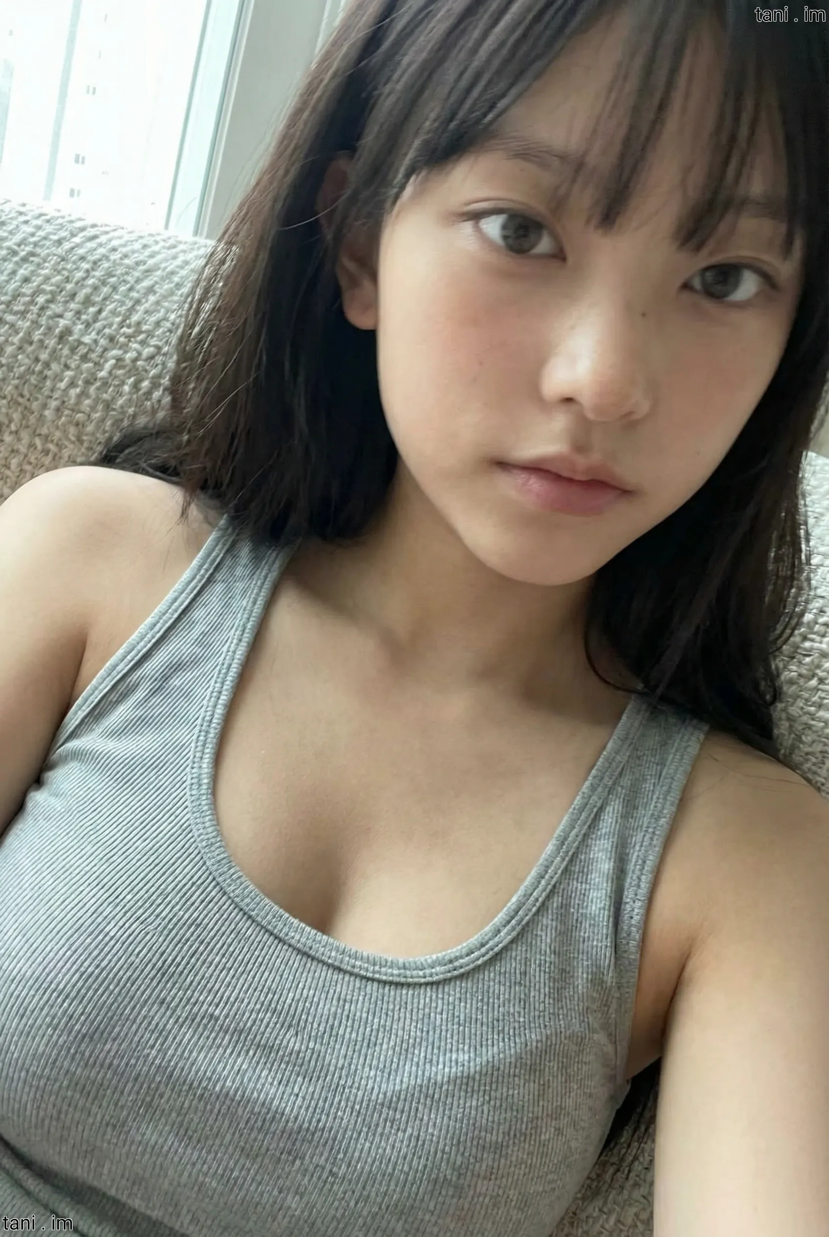 Image tagged Selfie, Sleeveless Top