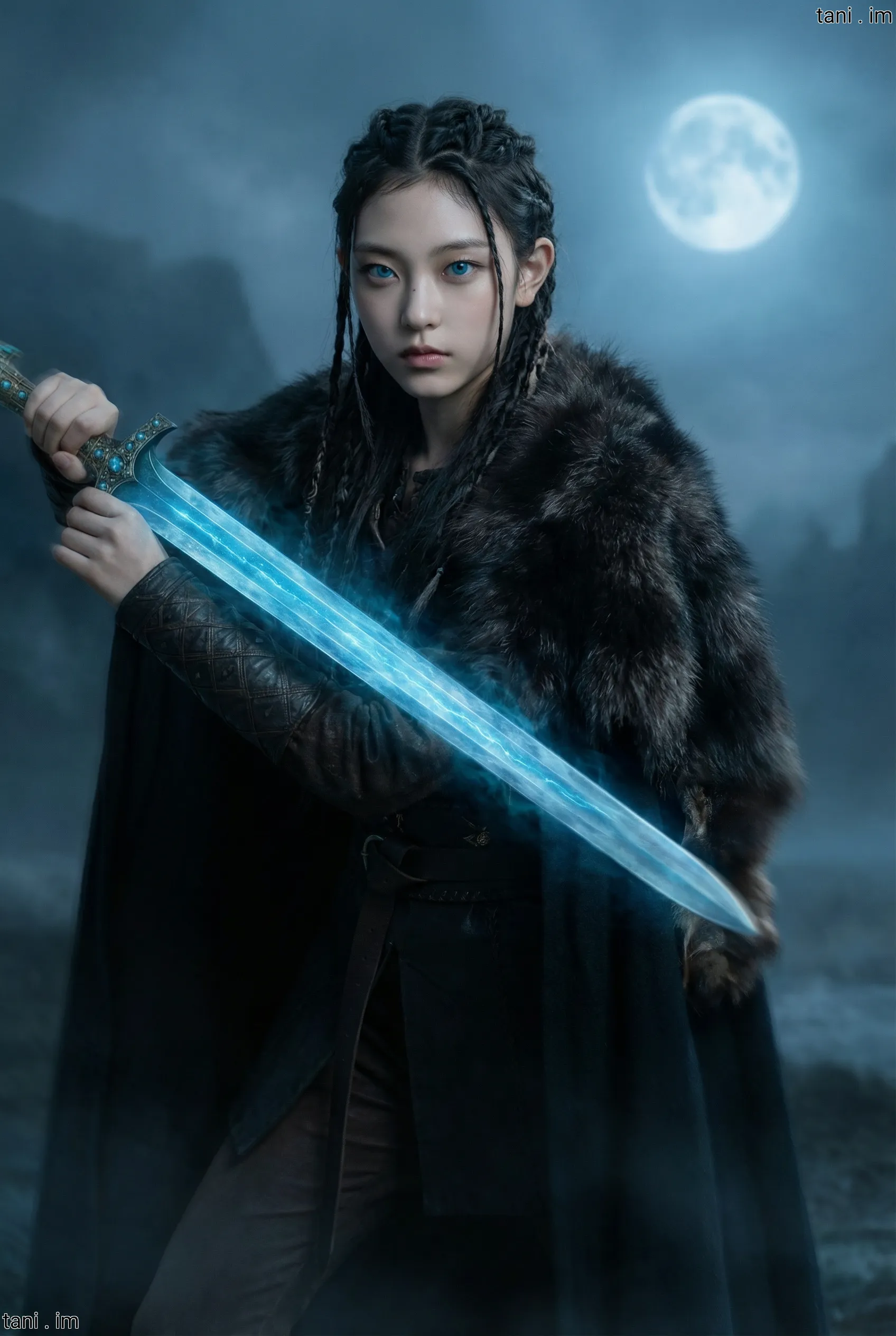 Image tagged Armor, Cloak, Sword, Viking, Weapon, Pants