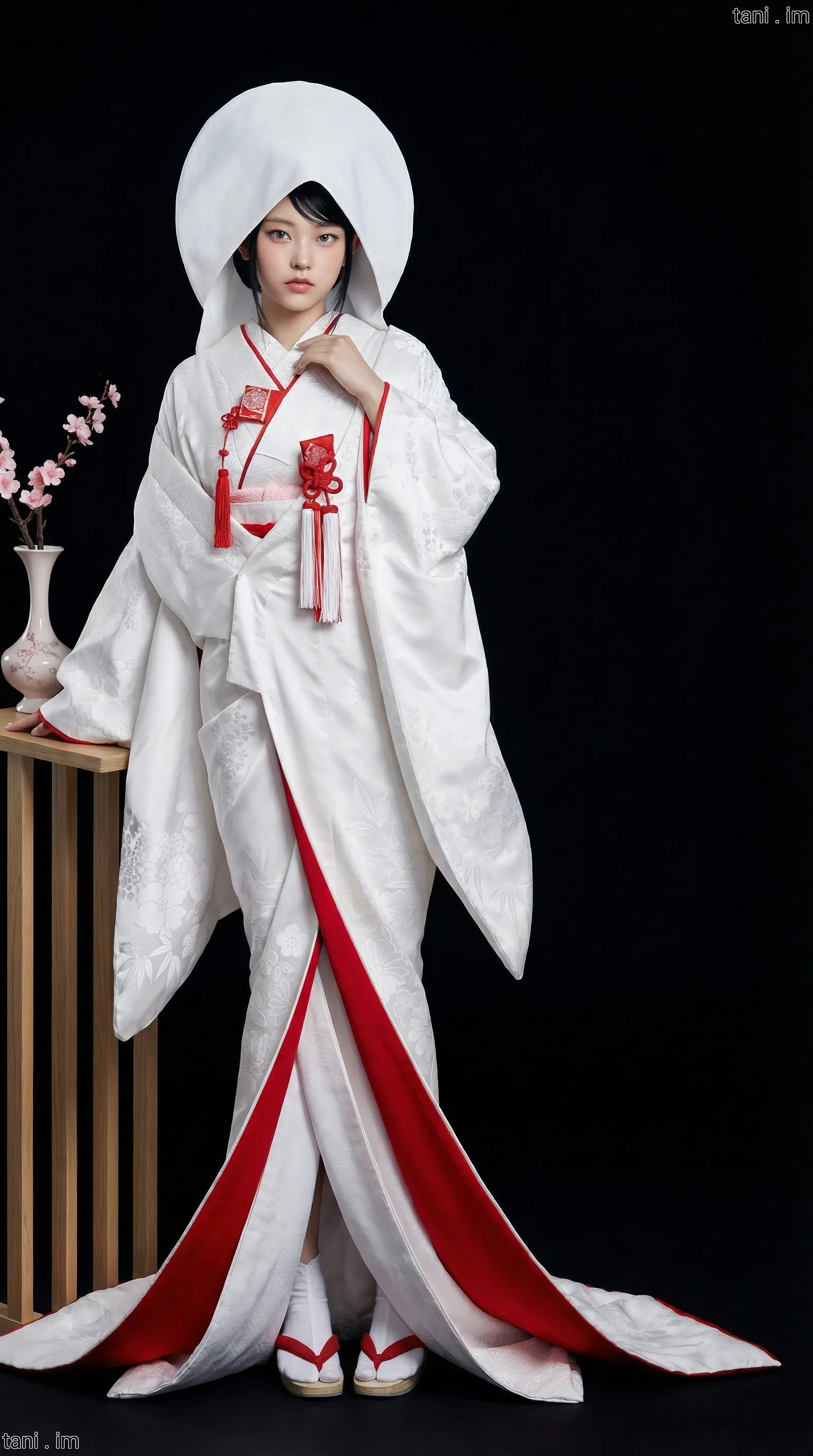 Image tagged Cat Shinobi, Game, Headwear, June Bride, Madoka Hino, Ninja Defenders, Shiromuku, Wataboushi